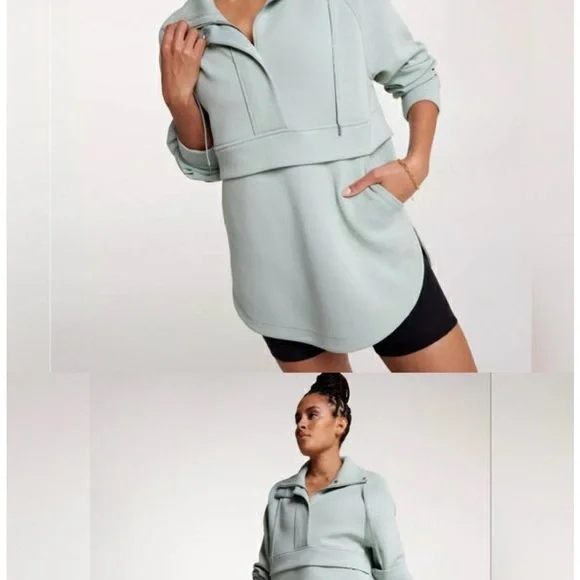 Calia XL Cream Scuba Tunic NWT - Picture 6 of 6